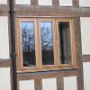 Traditional oak window